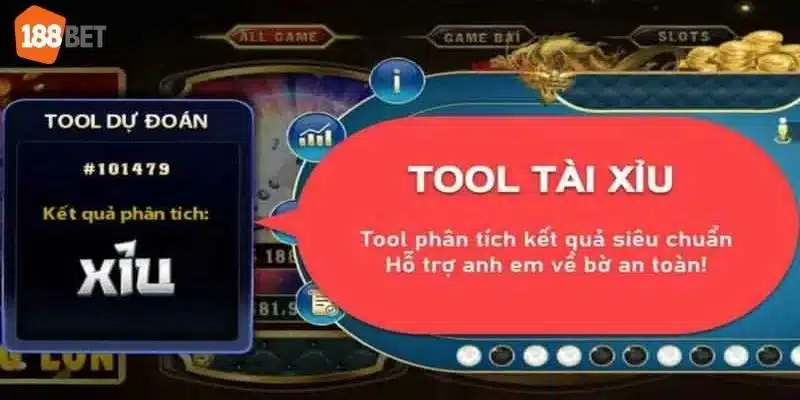 Tool Tài Xỉu Điện Thoại Bí Quyết Chinh Phục Bàn Chơi 188Bet Tool Tài Xỉu điện thoại là phần mềm tuyệt vời giúp bạn mau thắng lớn.