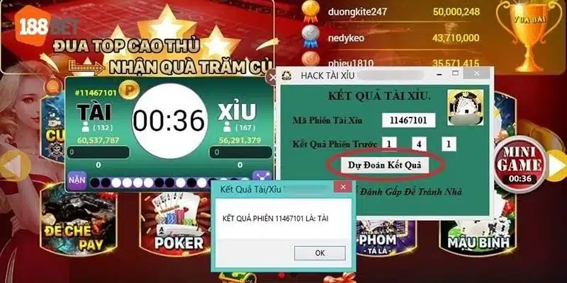 Tool Tài Xỉu Điện Thoại Bí Quyết Chinh Phục Bàn Chơi 188Bet Nắm rõ ưu và nhược của tool Tài Xỉu điện thoại giúp bạn tự tin sử dụng.